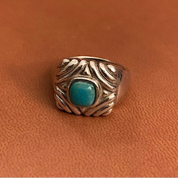 Sterling Turquoise Ring - Picture 3 of 6